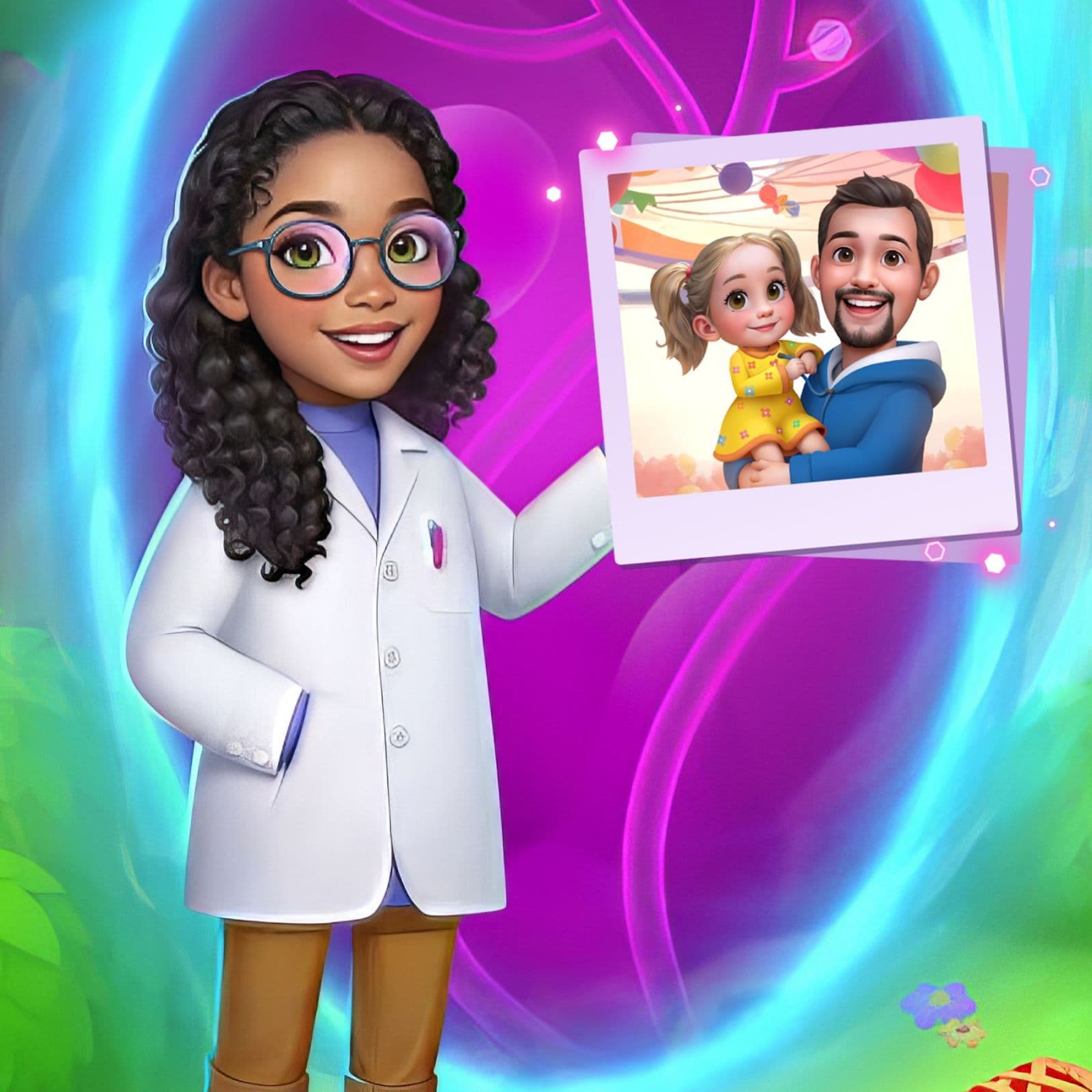 Охиныхоо өвчнийг ойлгуулахын тулд аав нь гар утасны тоглоом бүтээжээ